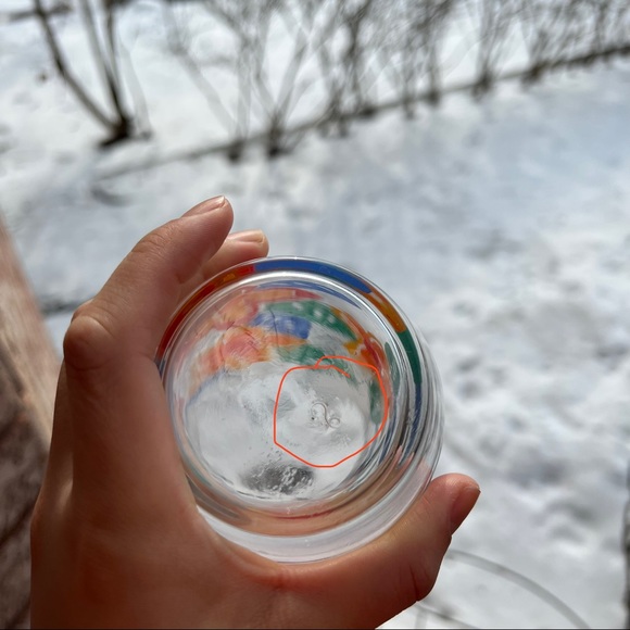 Libbey vintage tropical glasses- SET OF 4 - Picture 6 of 7